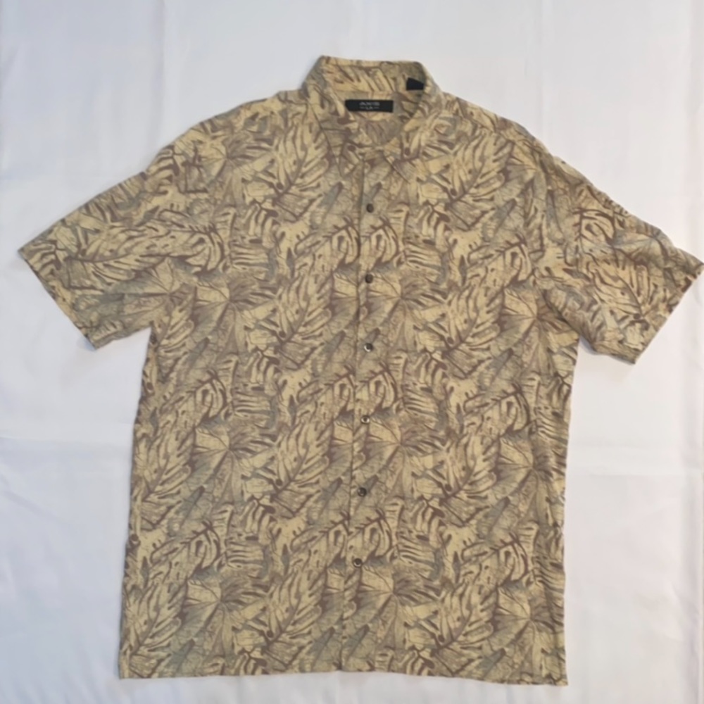 Axis LA Short Sleeve Silk Button Down